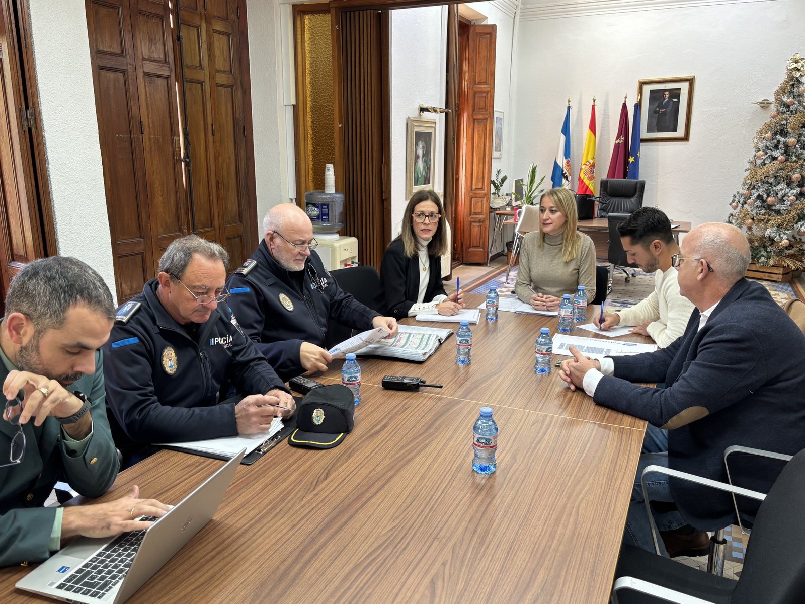 Águilas acoge el primer Consejo de Seguridad del Carnaval local