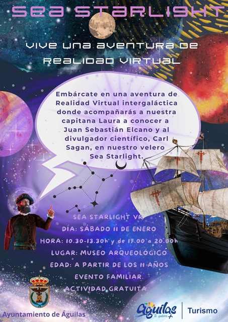 La experiencia inmersiva de realidad virtual Sea Starlight llega a Águilas