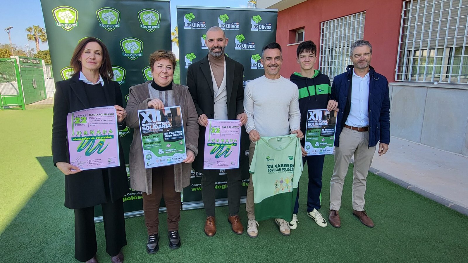 Deporte Molina XII Carrera Popular Centro Educativo Los Olivos 2025 Presentación Foto