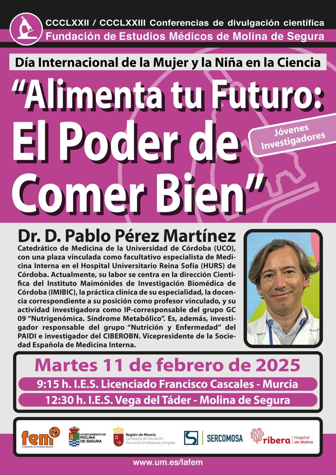 FEM Molina Cartel Conferencia 11 febrero 25