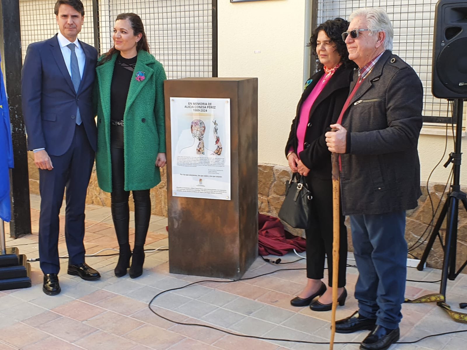 Homenaje a Alicia Conesa Pérez en La Torrealta de Molina Foto1