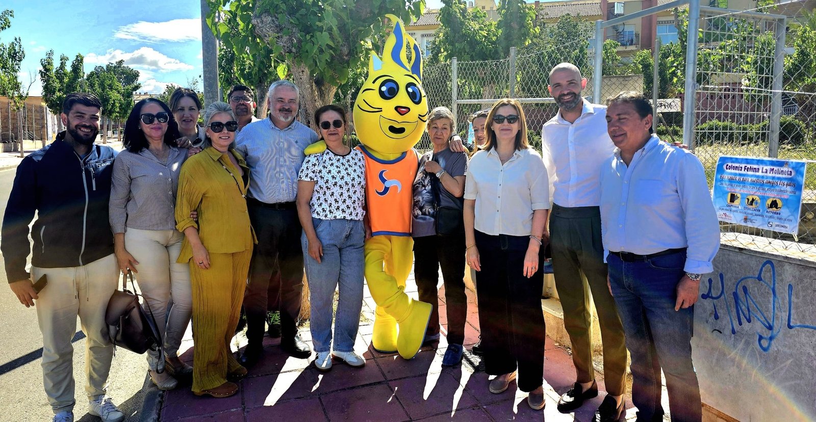 Salud Molina Colonia Felina Barrio La Molineta Inauguración Foto1