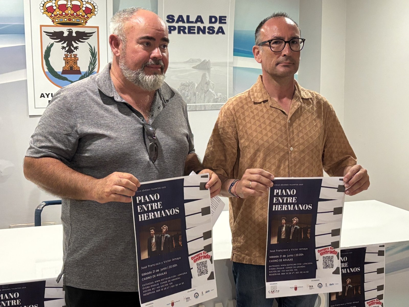La Asociación de Casino de Águilas presenta una nueva edición del ciclo de