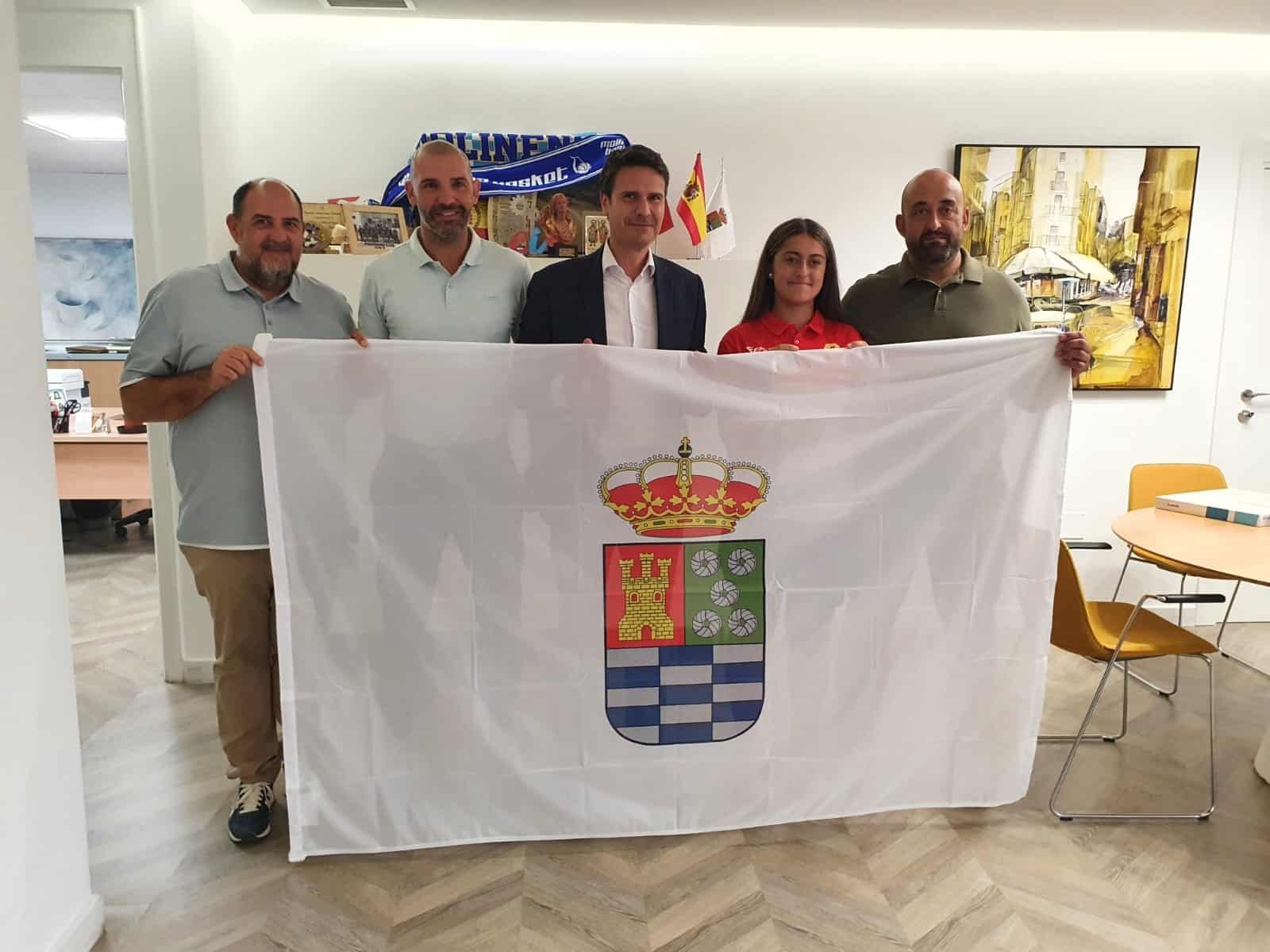 Deporte y Salud Molina Recepción a jugadora molinense de béisbol María Albaladejo Foto1