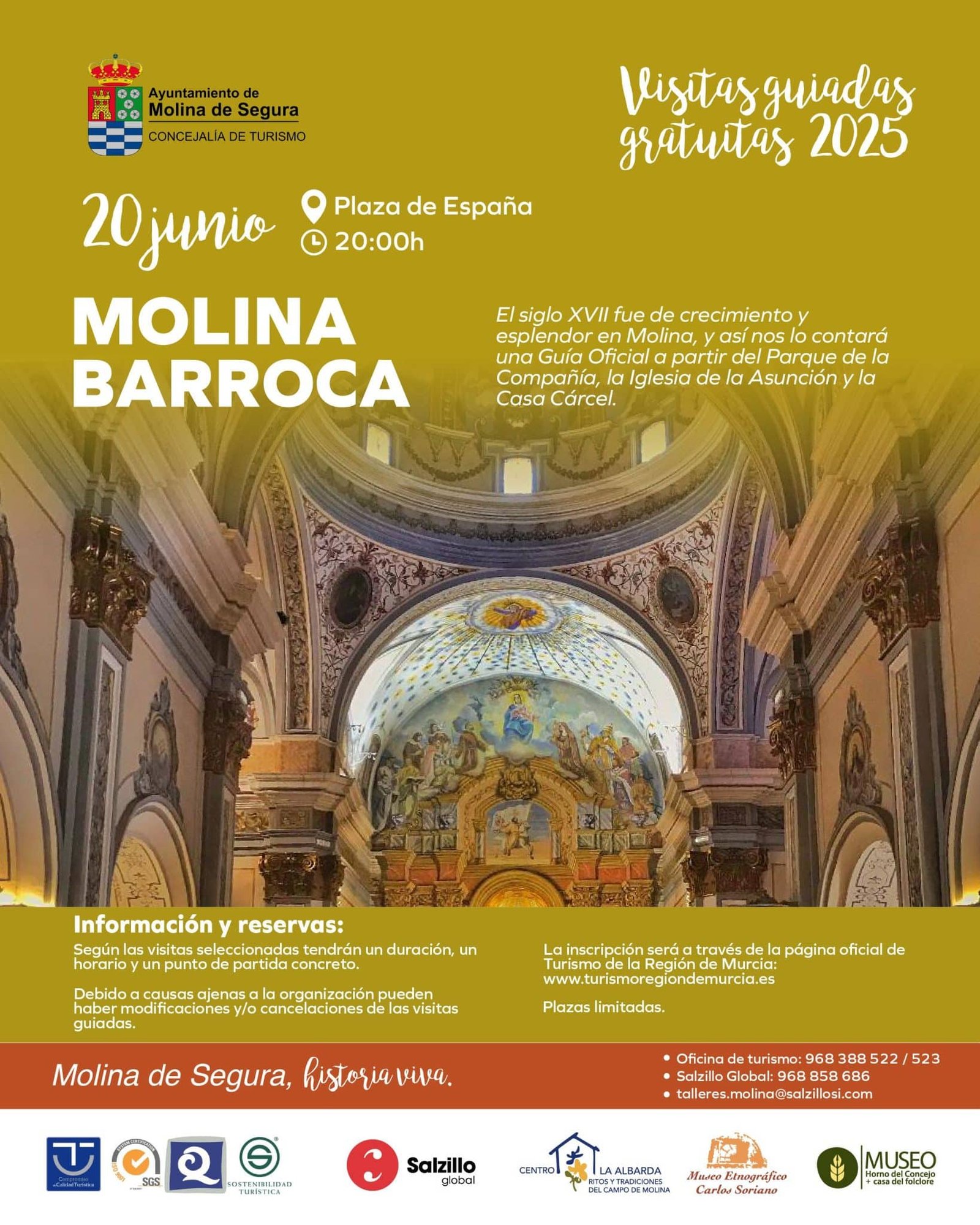 Turismo Molina Visita Guiada Gratuita