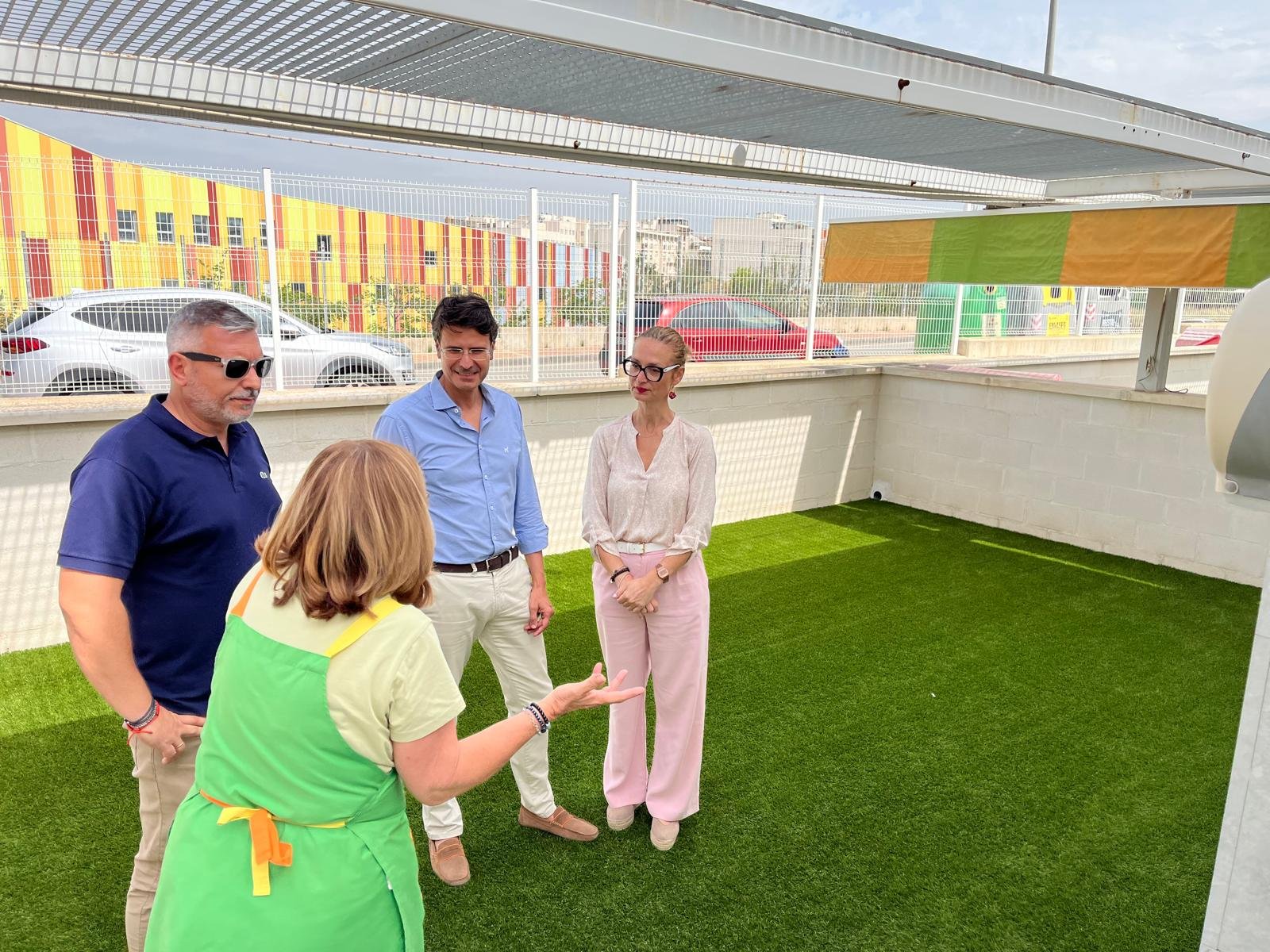 Educación Obras mejora en Escuelas Infantiles Municipales Visita alcalde y concejala Foto1