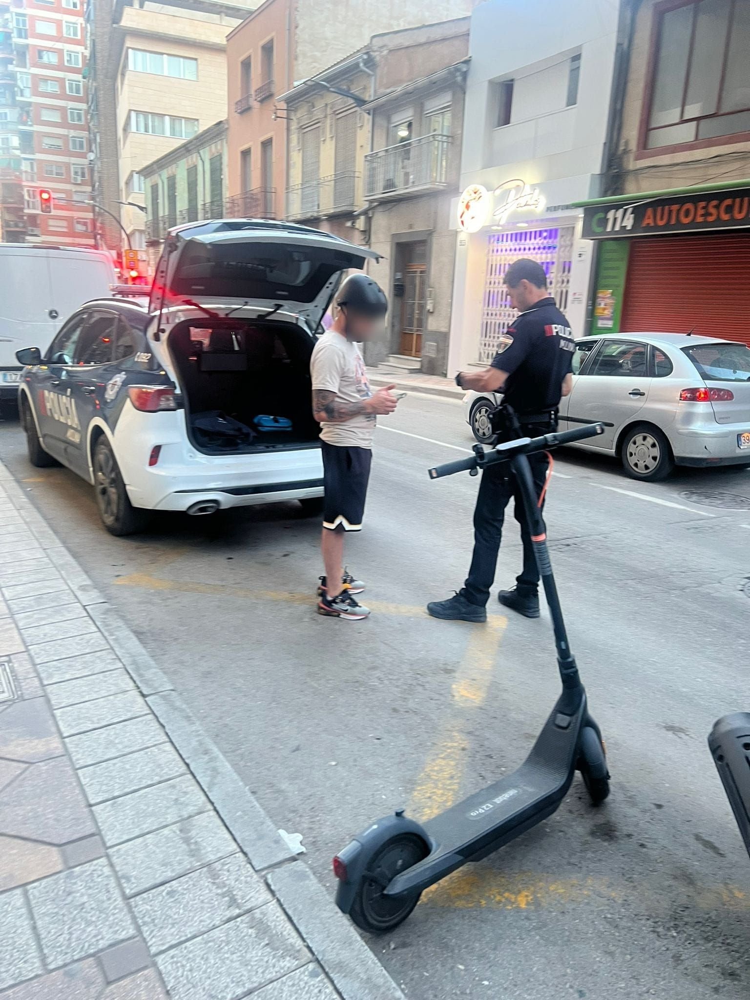 Policía Local y Movilidad Molina Vehículos Movidad Personal Sanciones Foto