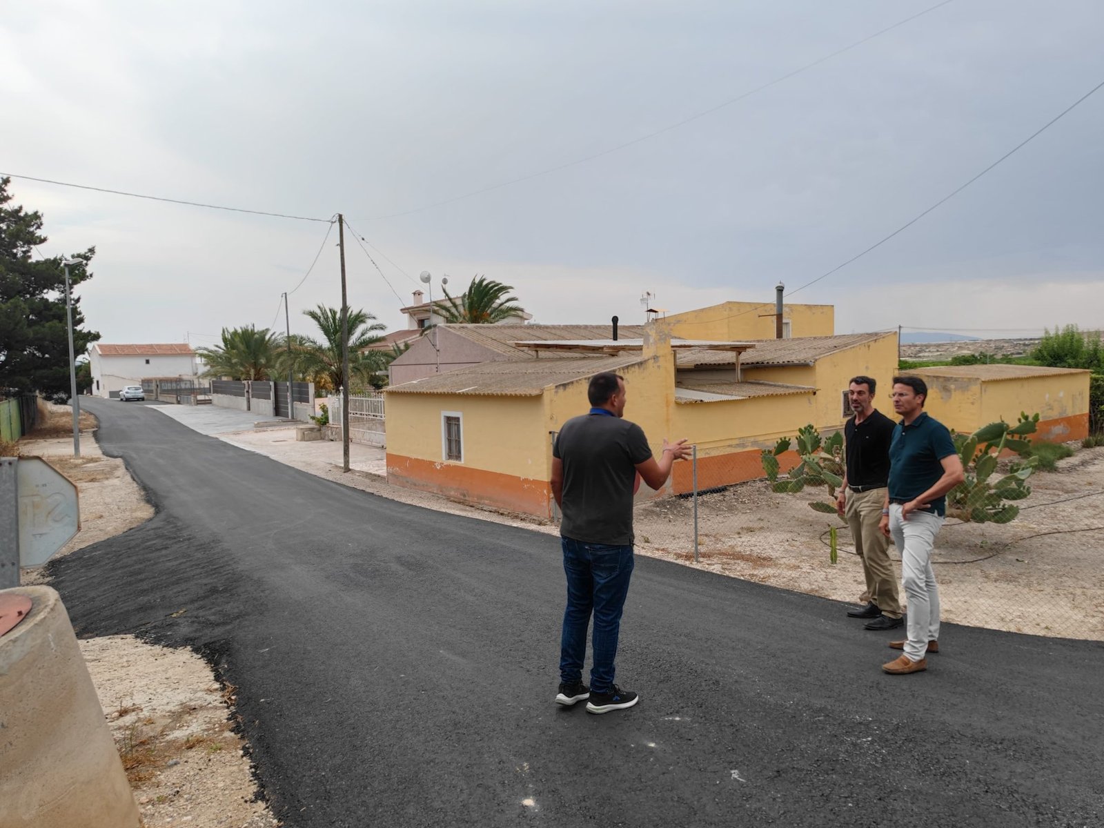 Vía Pública Molina Obras acondicionamiento de caminos en pedanías Visita alcalde Foto