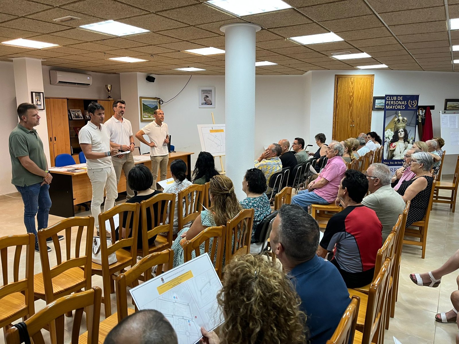 Vía Pública Molina Visita alcalde para presentación proyectos en La Torrealta Foto1