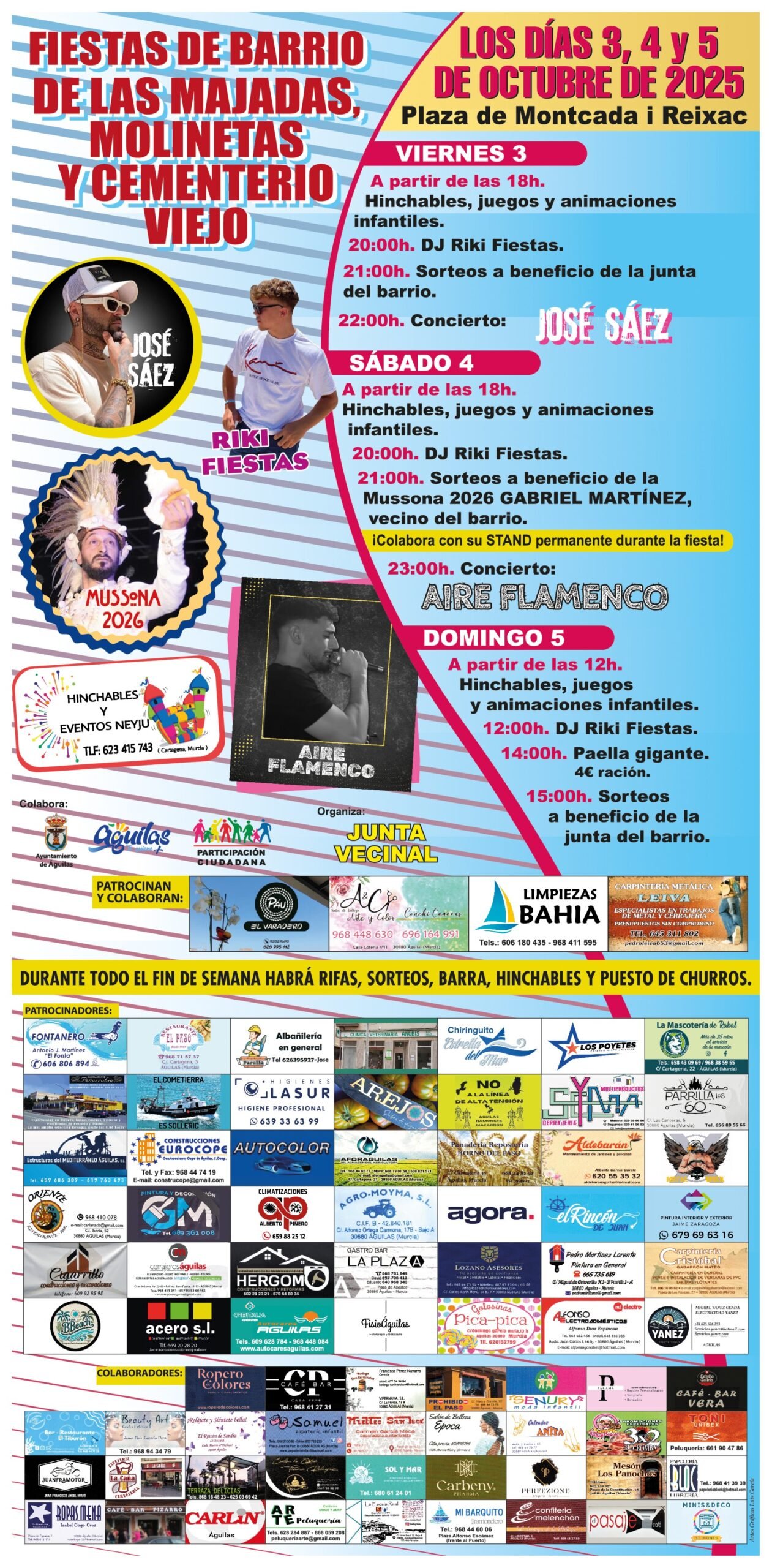 La Junta Vecinal de Las Majadas, Molinetas y Cementerio Viejo prepara sus fiestas de barrio