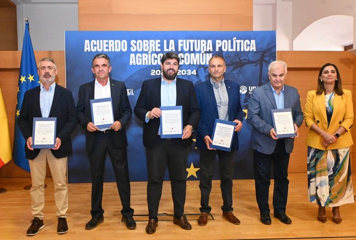 Manifiesto con las organizaciones agrarias reclamando una PAC justa para la Región