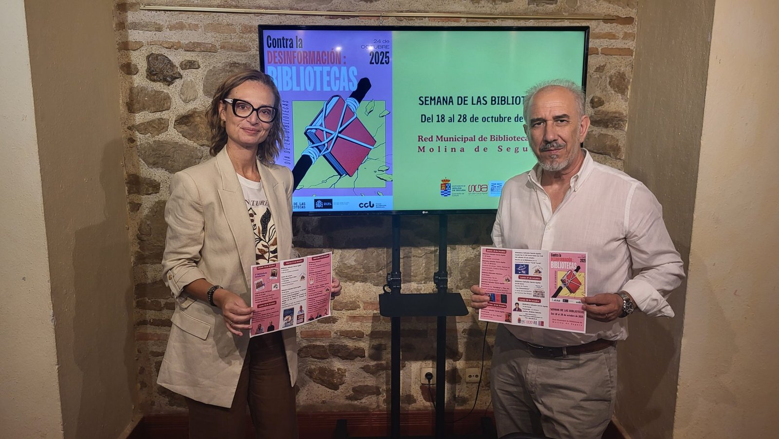 Bibliotecas Molina Semana Cultural 2025 Presentación programa actividades Foto1