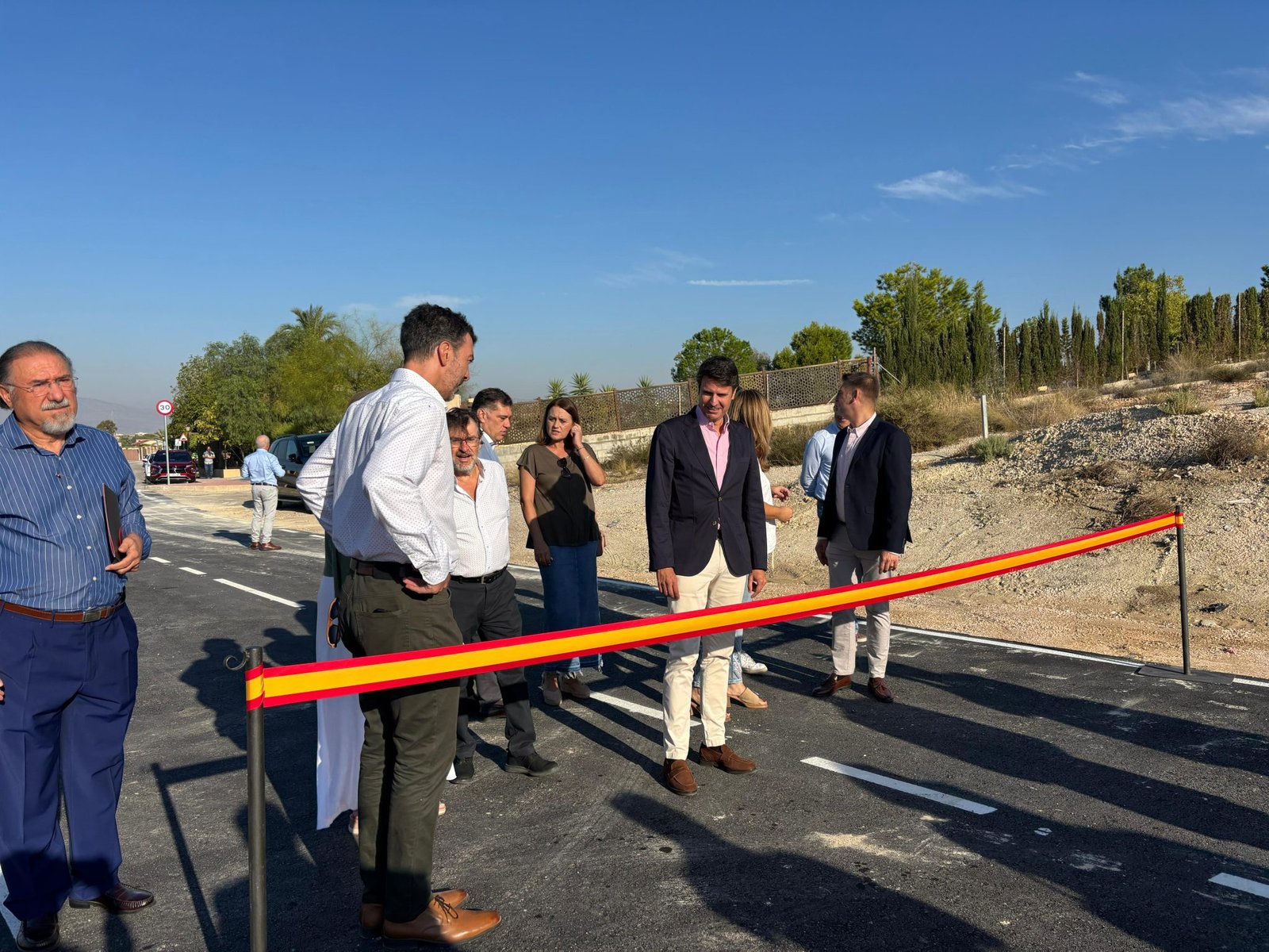 Vía Pública Molina Obras acondicionamiento del Camino de Los Castaños Apertura al tráfico Foto1