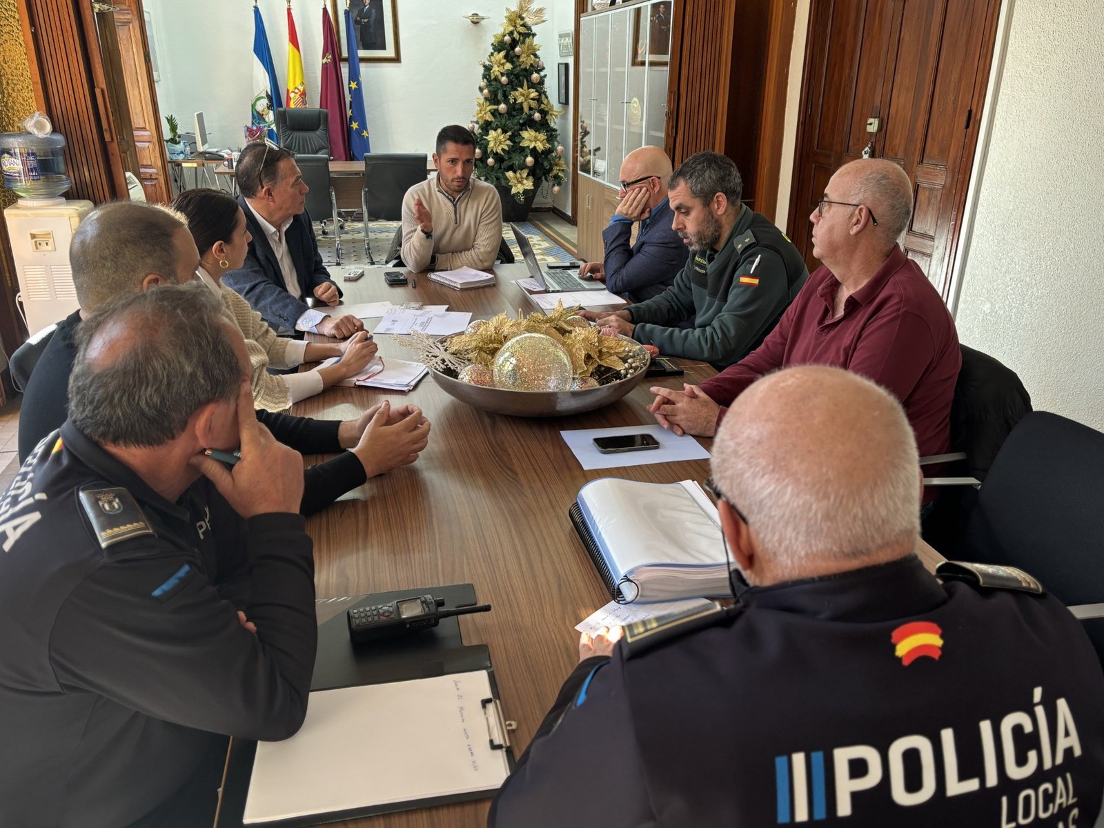 Águilas celebra la primera Junta Local de Seguridad del Carnaval