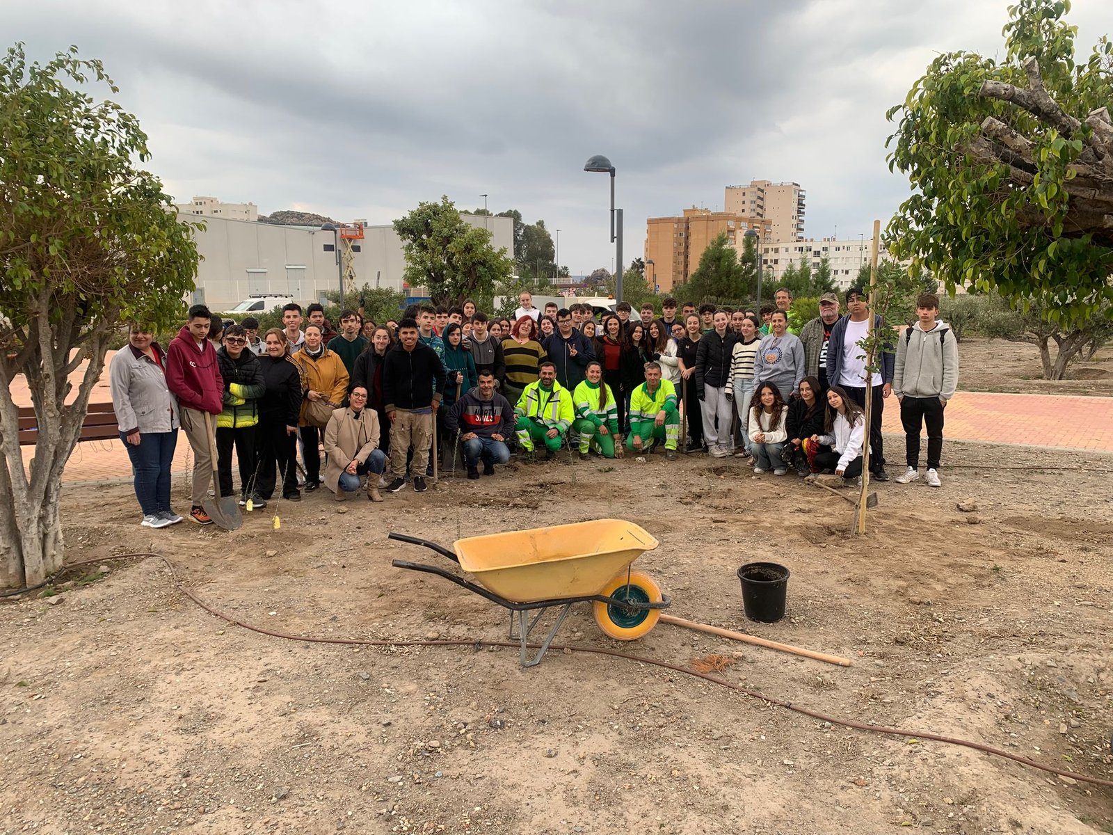 El IES Europa se suma al proyecto de reforestación Life Terra