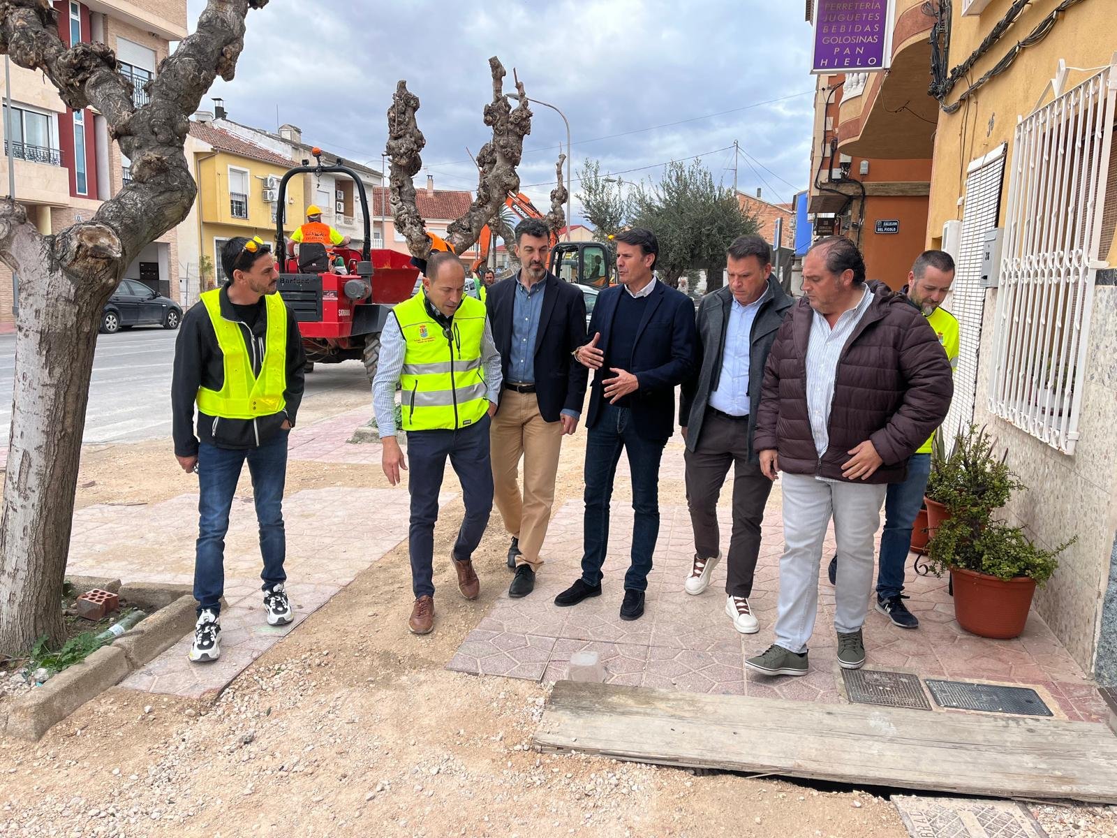 Vía Pública Molina Renovación infraestructuras hídricas en El Llano Foto1
