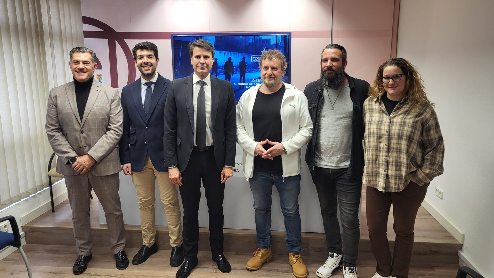 Juventud Molina Rodaje serie