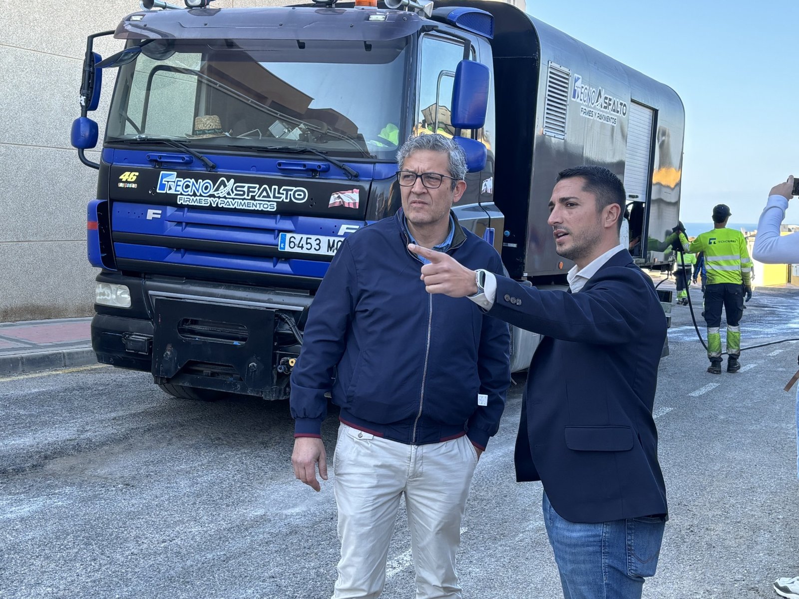 El Ayuntamiento inicia una nueva fase del Plan de Reasfaltado Municipal con una inversión de 1,1 mil...