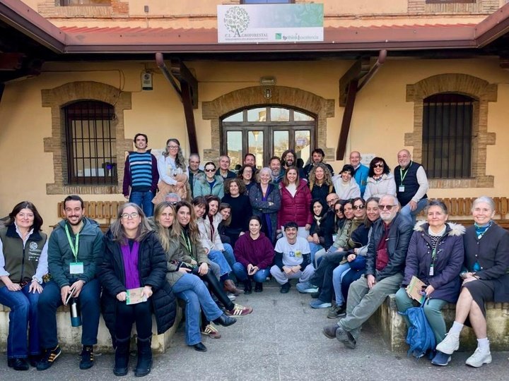 Imagen de la delegación del Cifea de Lorca, durante su participación en la acción formativa llevada a cabo en el Centro Integrado Agroforestal de...