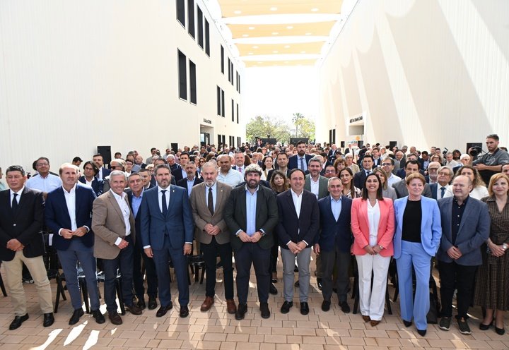 López Miras participa en el acto 'En defensa del Trasvase Tajo-Segura', organizado por el Sindicato Central de Regantes