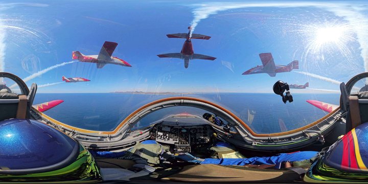 La Comunidad ha desarrollado una aplicación de RV que permite vivir de una manera realista los vuelos de la Patrulla Águila