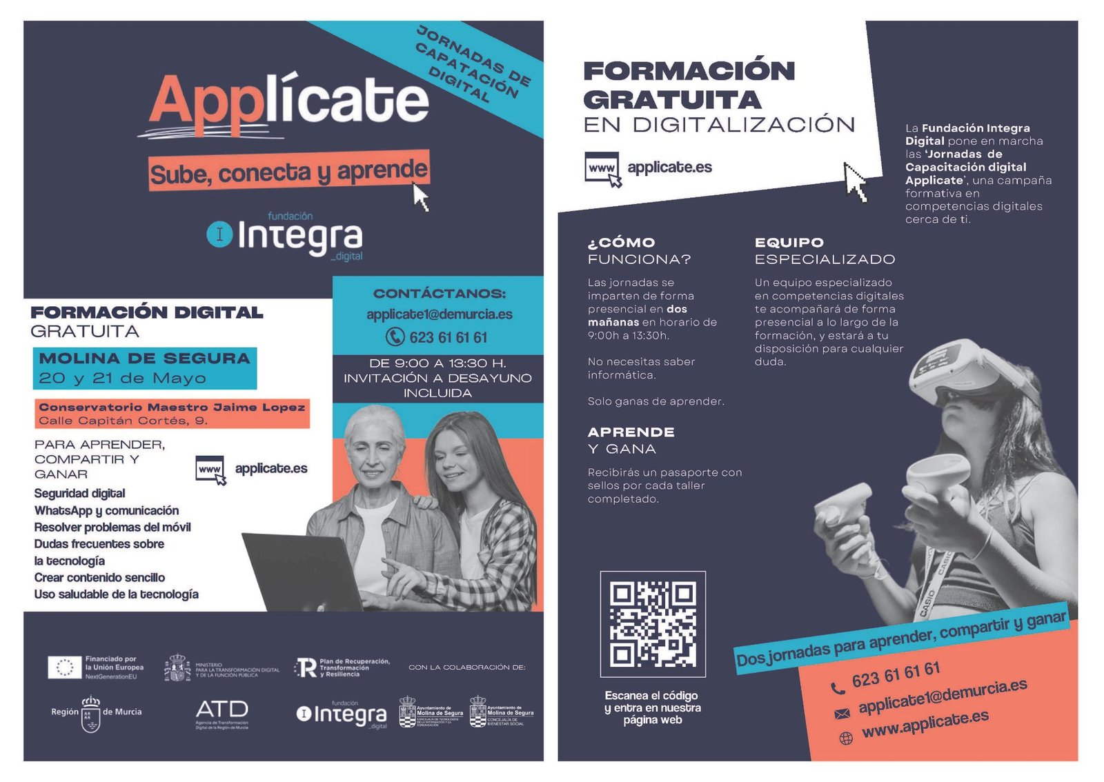 TIC Molina Jornadas gratuitas para mayores
